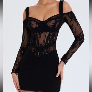 Lace mini dress still has tags